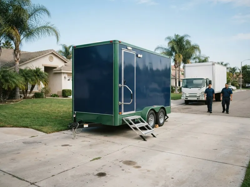 Luxury Restroom Trailers in Orange, CA